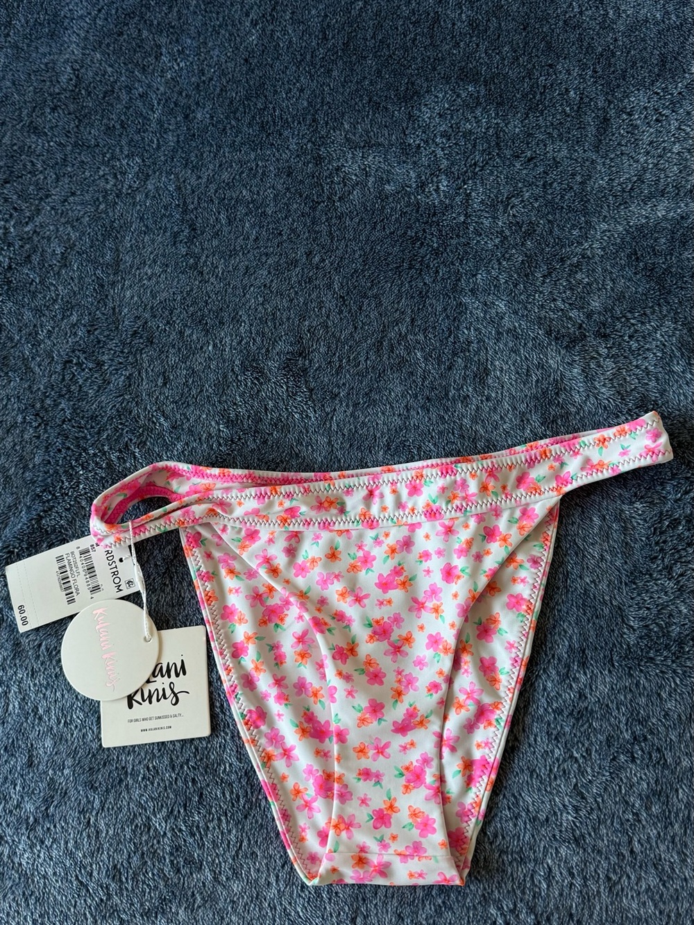 NWT Kulani Kinis Underwire Bikini Set in Flamingo Flora Top is L & Bottom M👙🦩🌸 - Picture 5 of 9